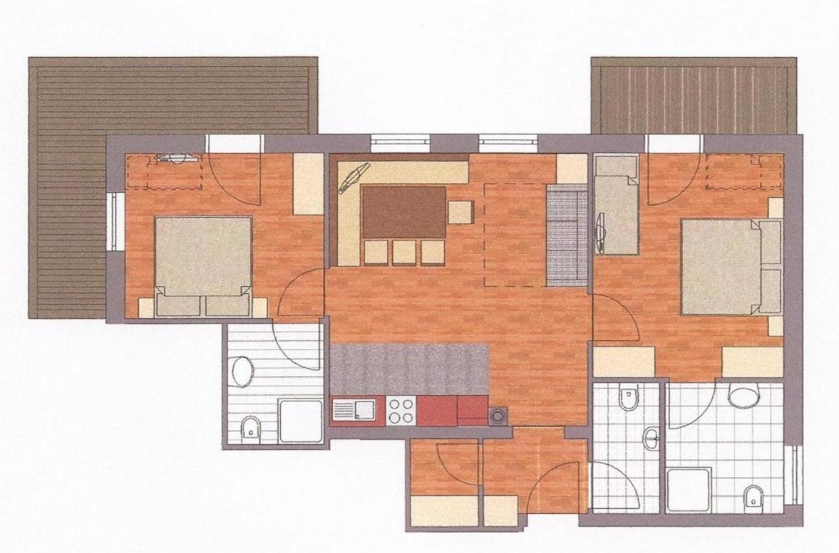 Appartement Tauernhof Kleinarl Exteriör bild